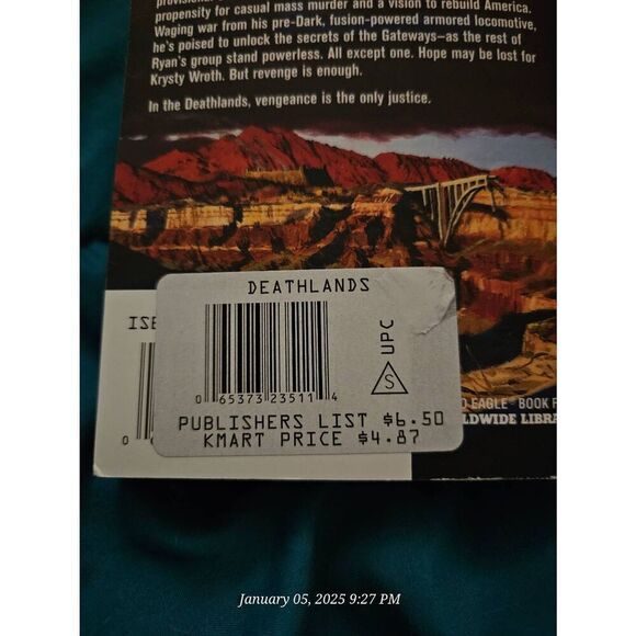 Death lands vengeance trail by James Axler gold eagle books - Picture 3 of 5